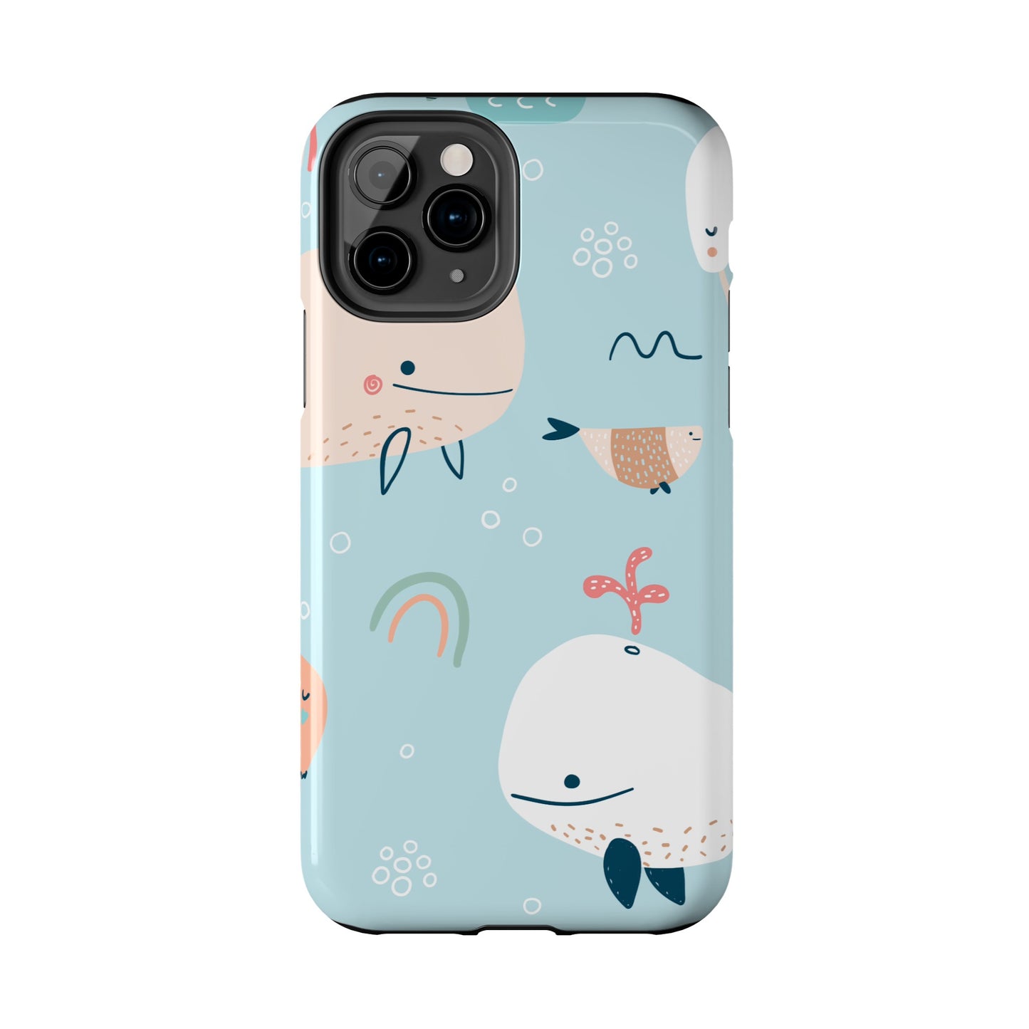 Tough Whale Case for iPhone and Samsung