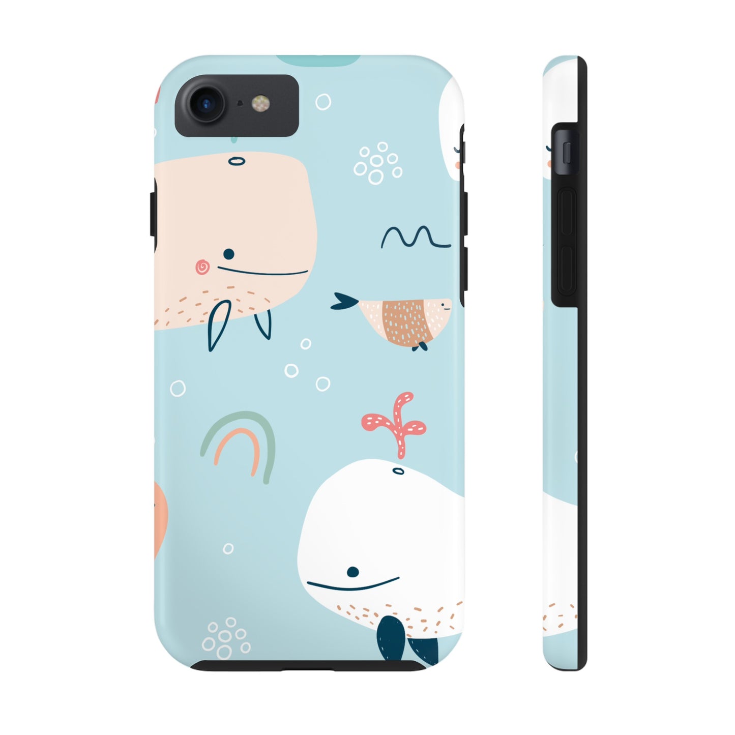 Tough Whale Case for iPhone and Samsung