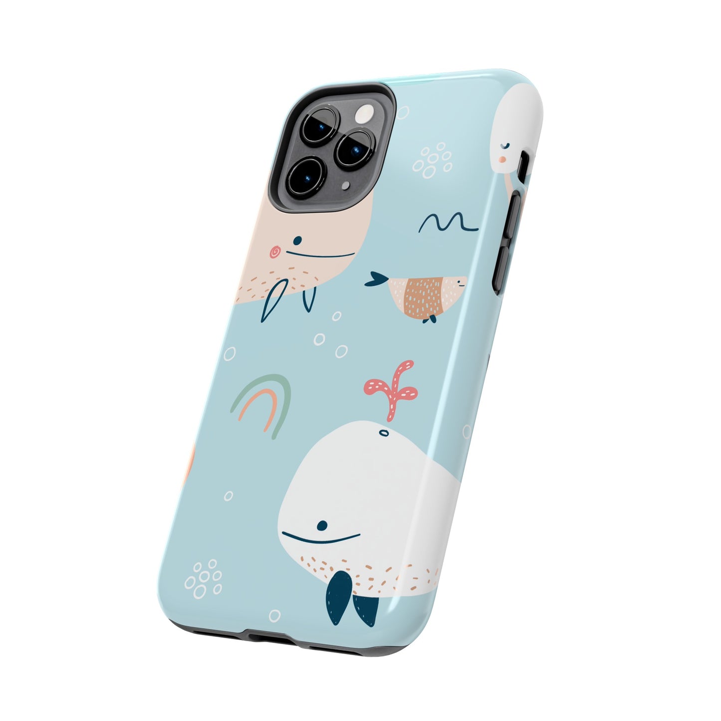 Tough Whale Case for iPhone and Samsung