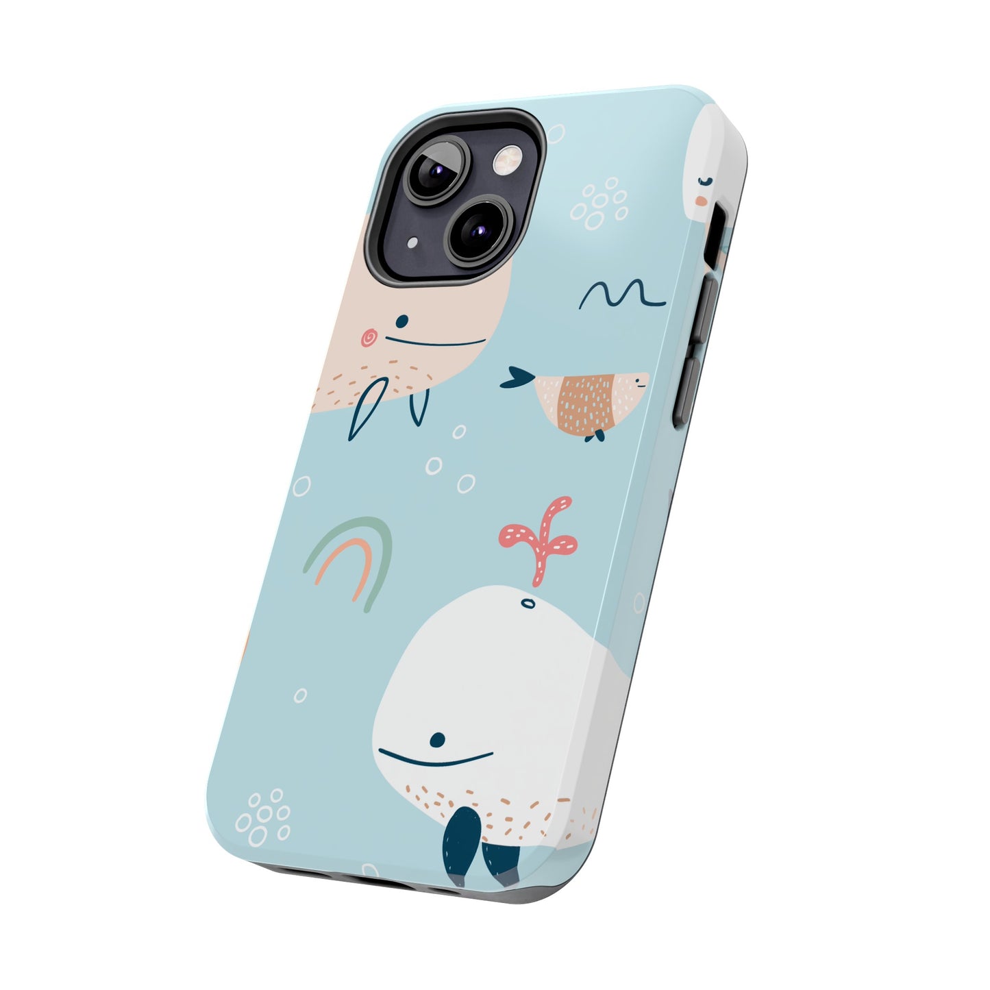 Tough Whale Case for iPhone and Samsung