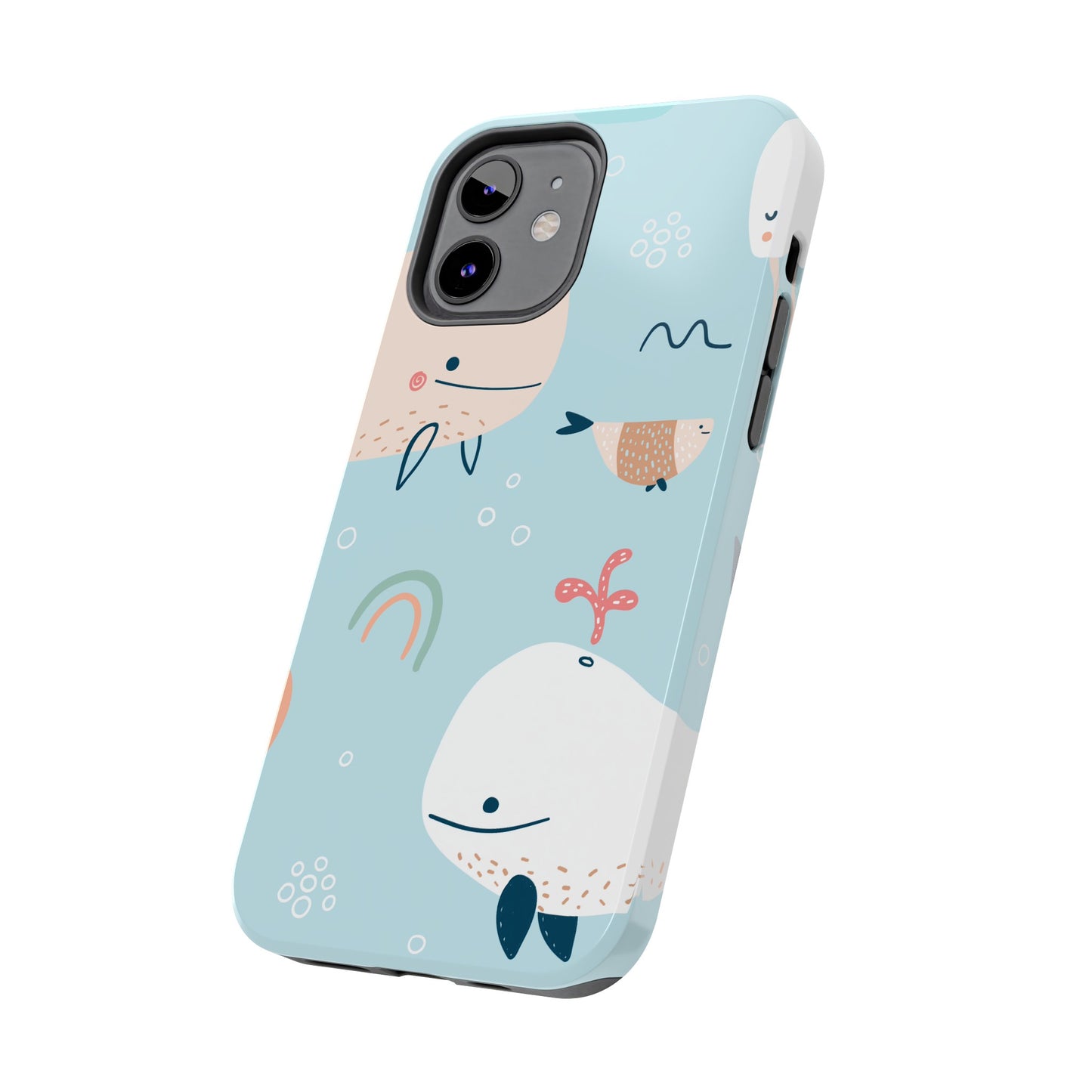 Tough Whale Case for iPhone and Samsung