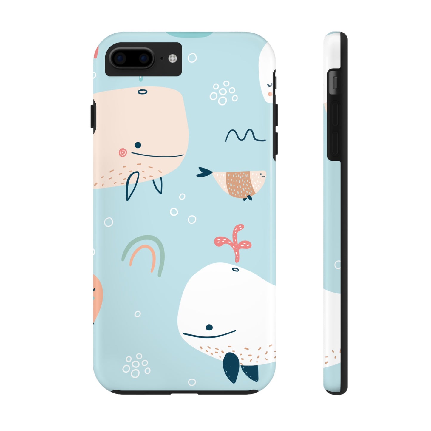 Tough Whale Case for iPhone and Samsung