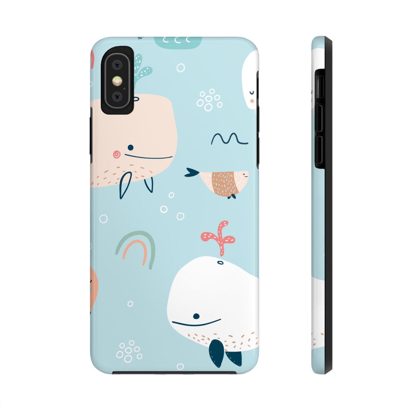 Tough Whale Case for iPhone and Samsung