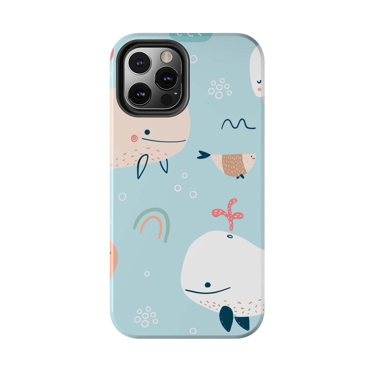 Tough Whale Case for iPhone and Samsung