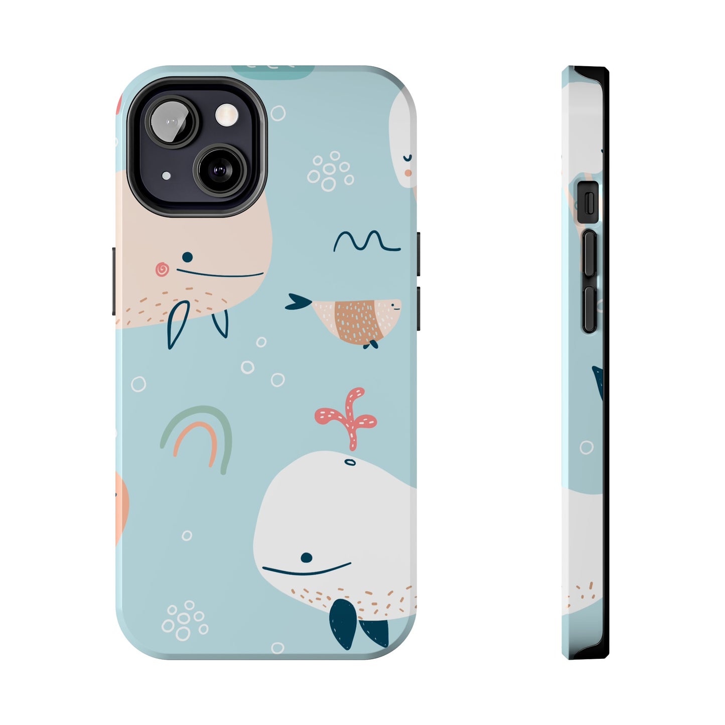 Tough Whale Case for iPhone and Samsung