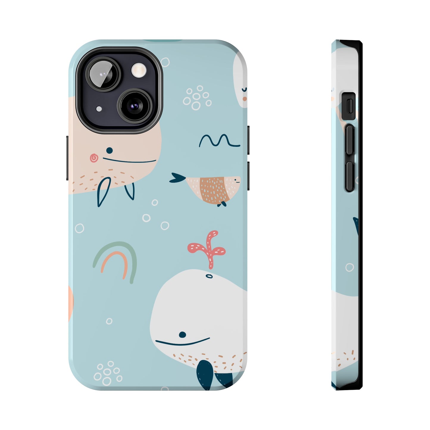 Tough Whale Case for iPhone and Samsung