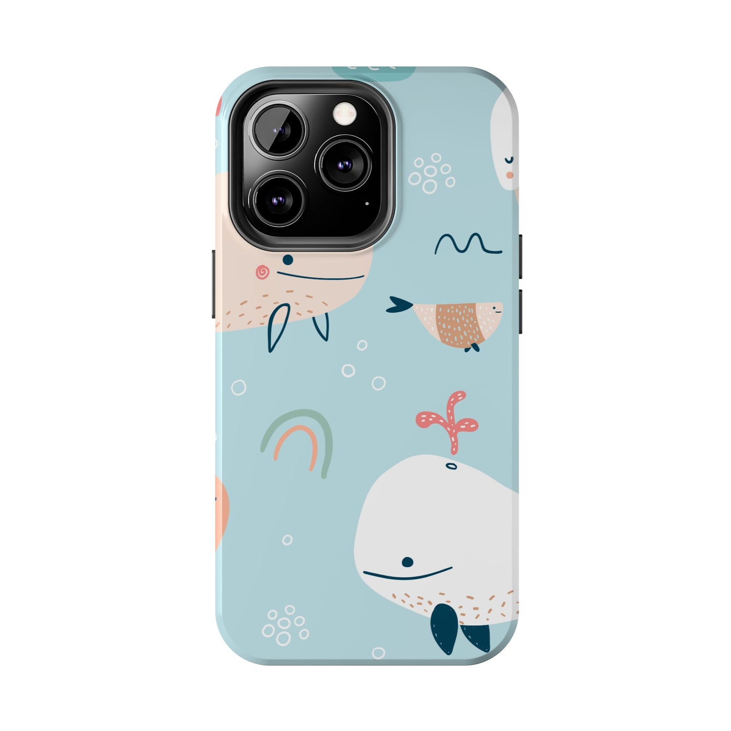 Tough Whale Case for iPhone and Samsung