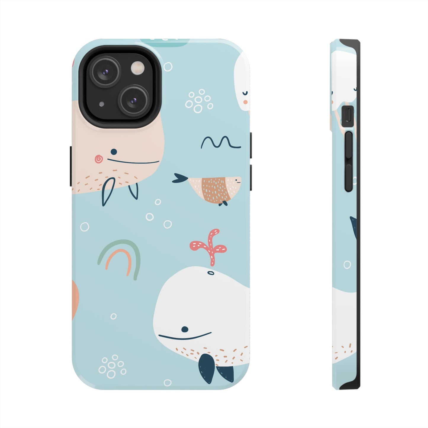 Tough Whale Case for iPhone and Samsung