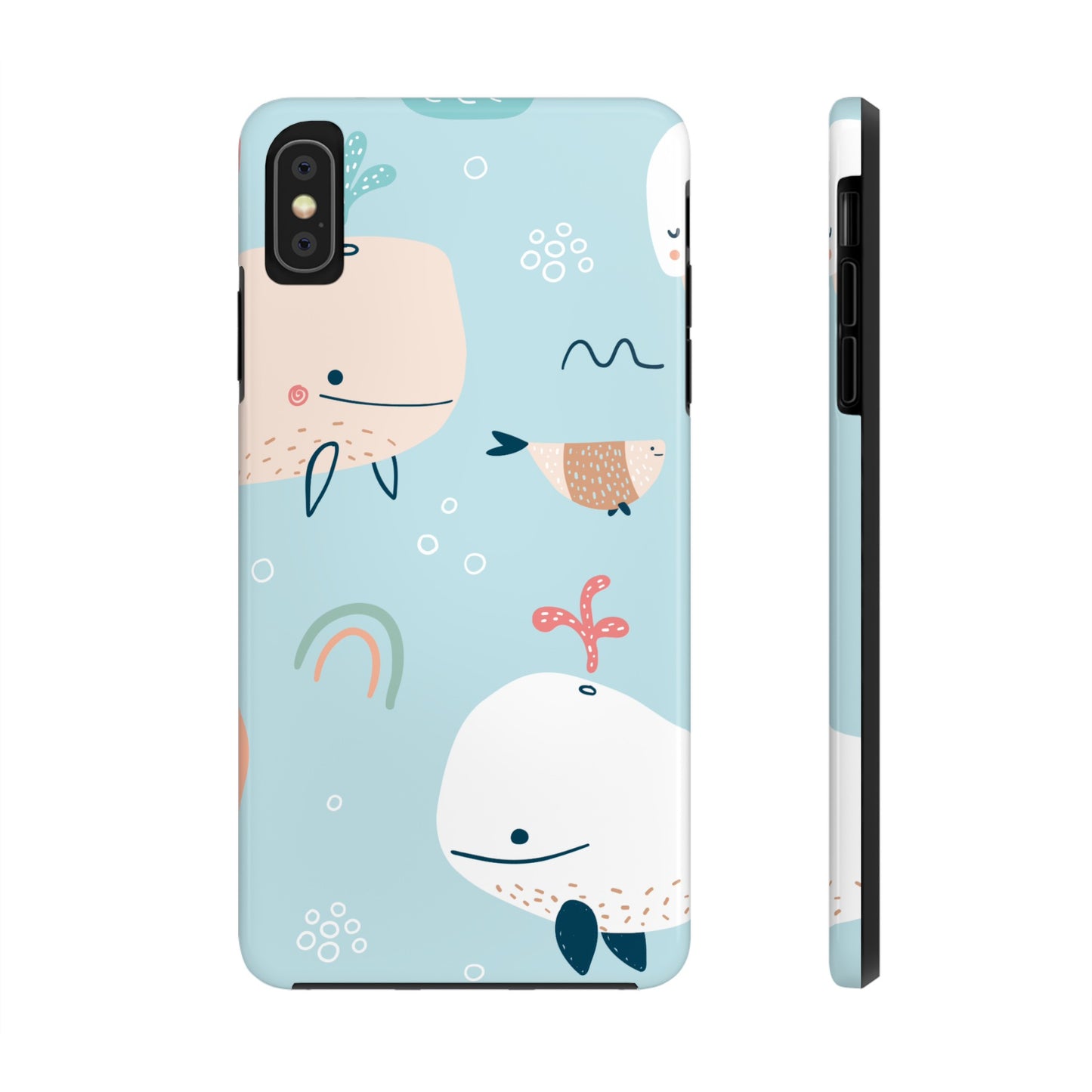 Tough Whale Case for iPhone and Samsung