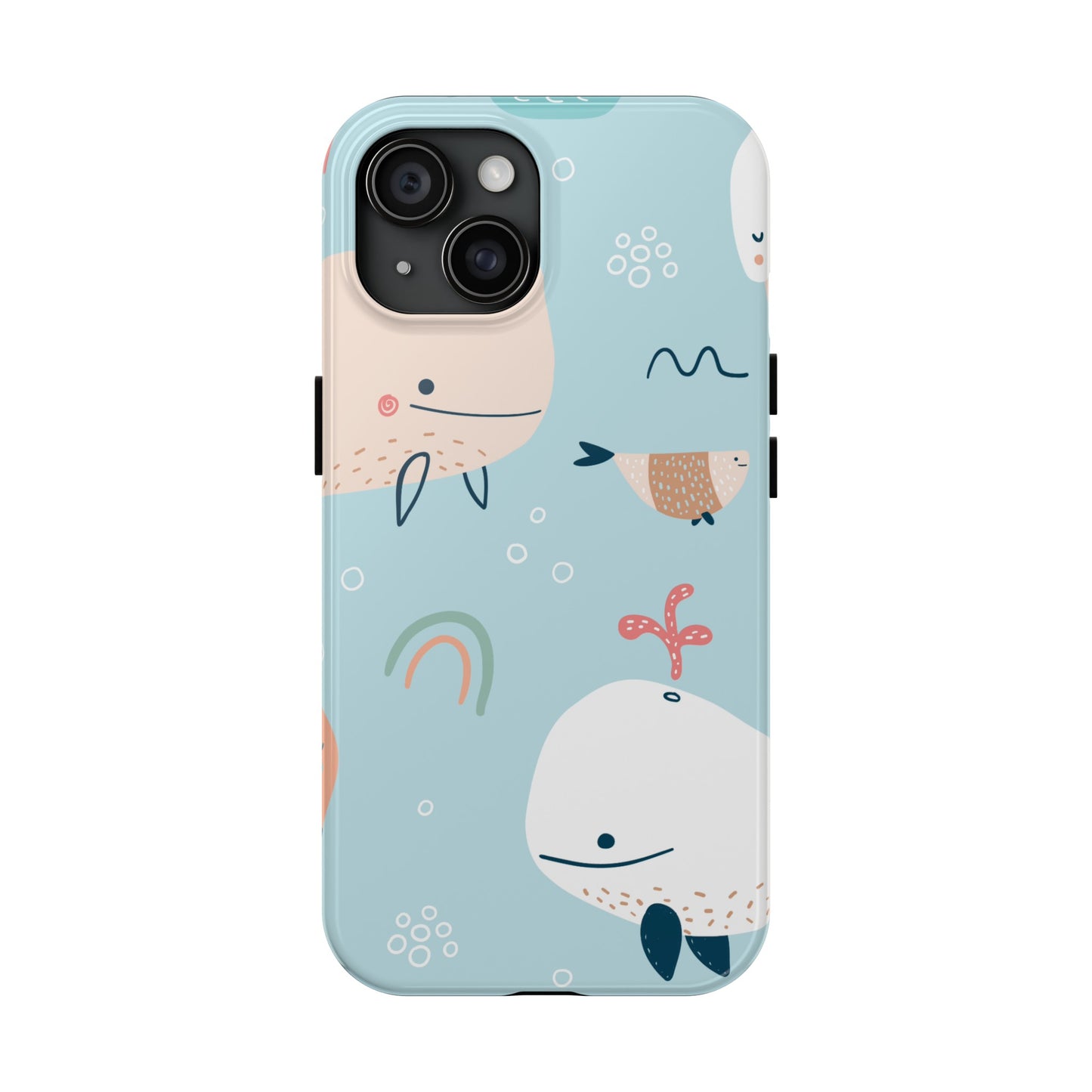 Tough Whale Case for iPhone and Samsung