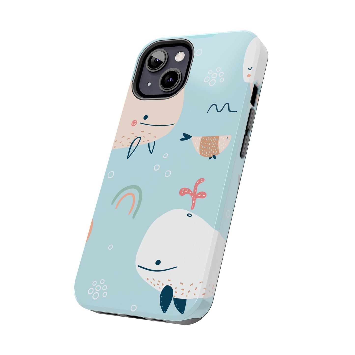 Tough Whale Case for iPhone and Samsung