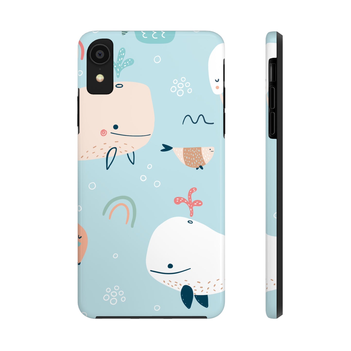 Tough Whale Case for iPhone and Samsung