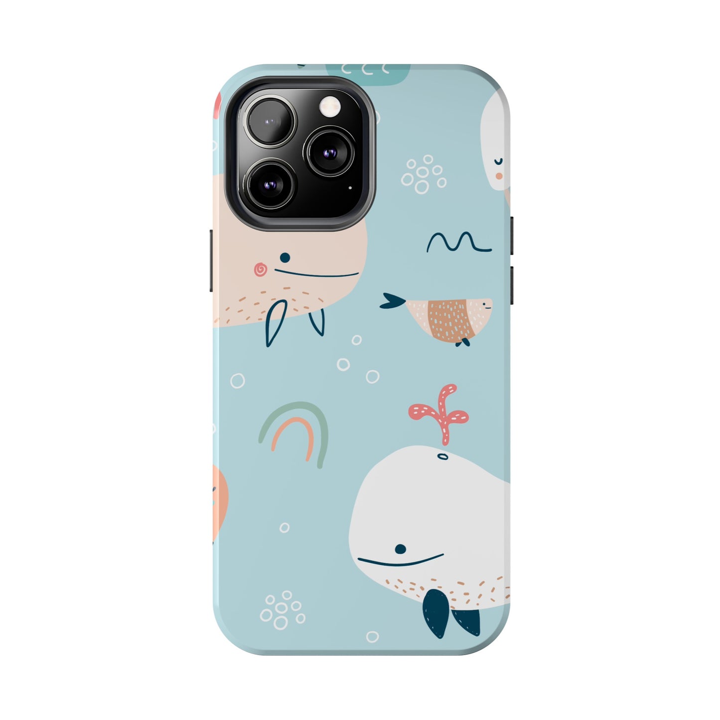 Tough Whale Case for iPhone and Samsung