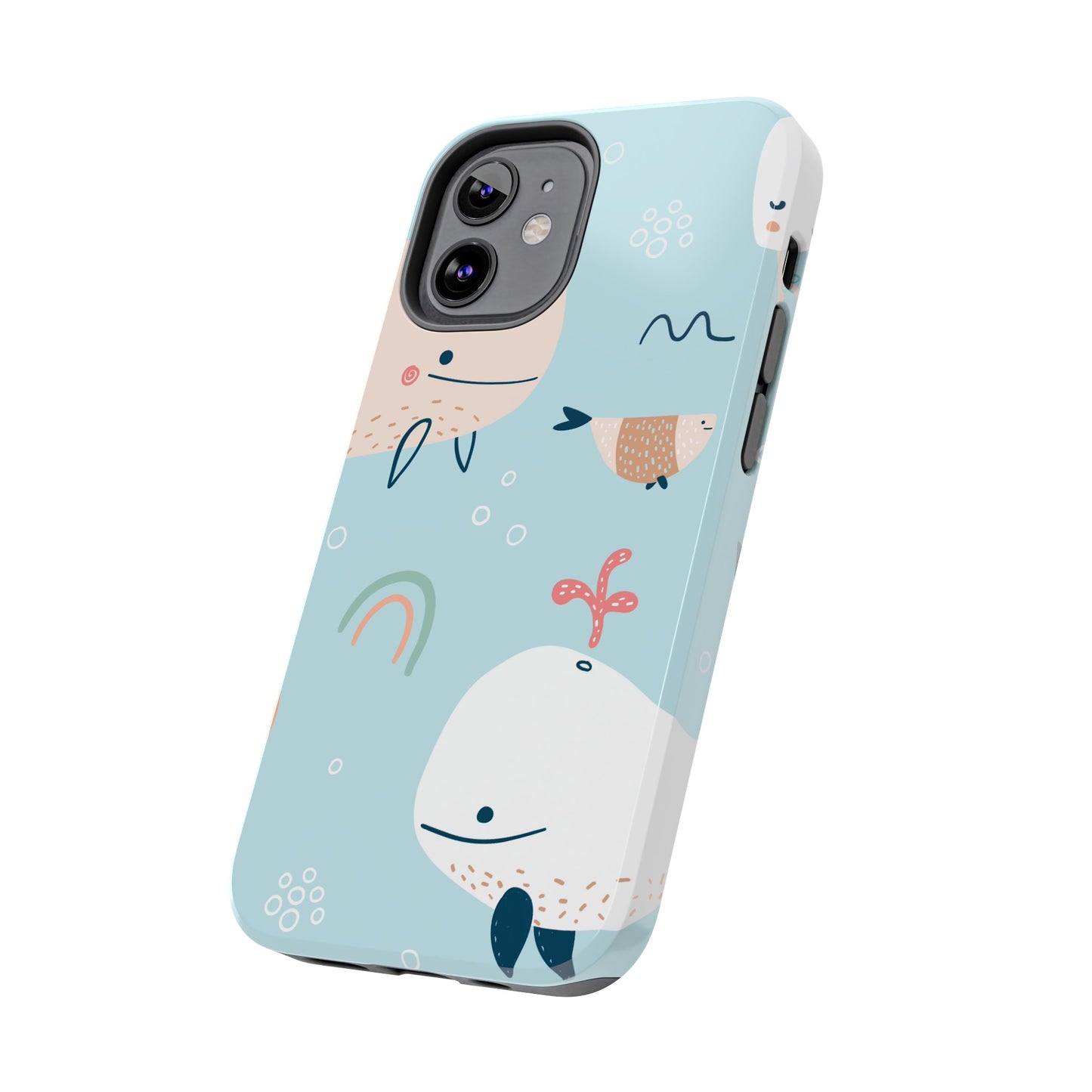 Tough Whale Case for iPhone and Samsung