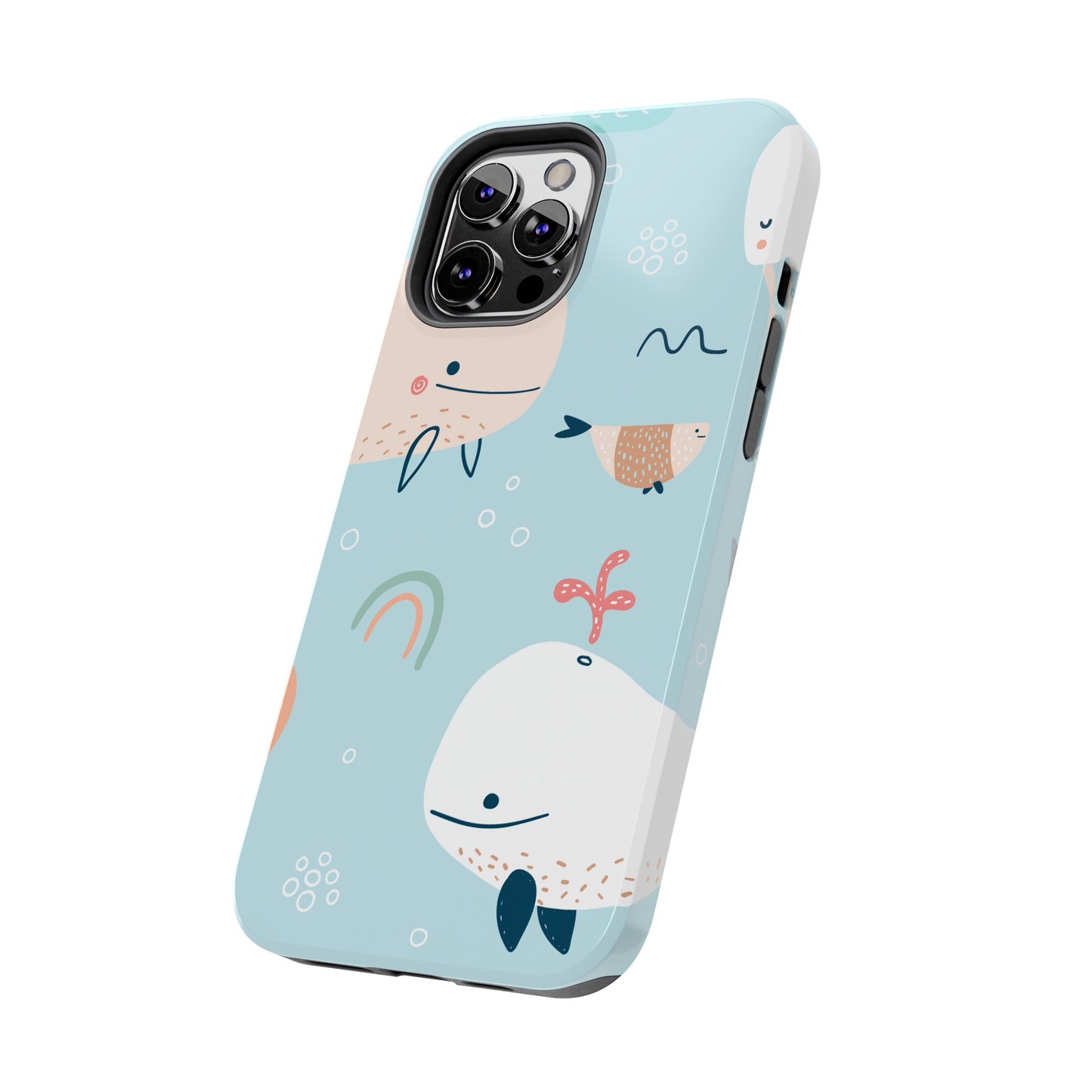 Tough Whale Case for iPhone and Samsung