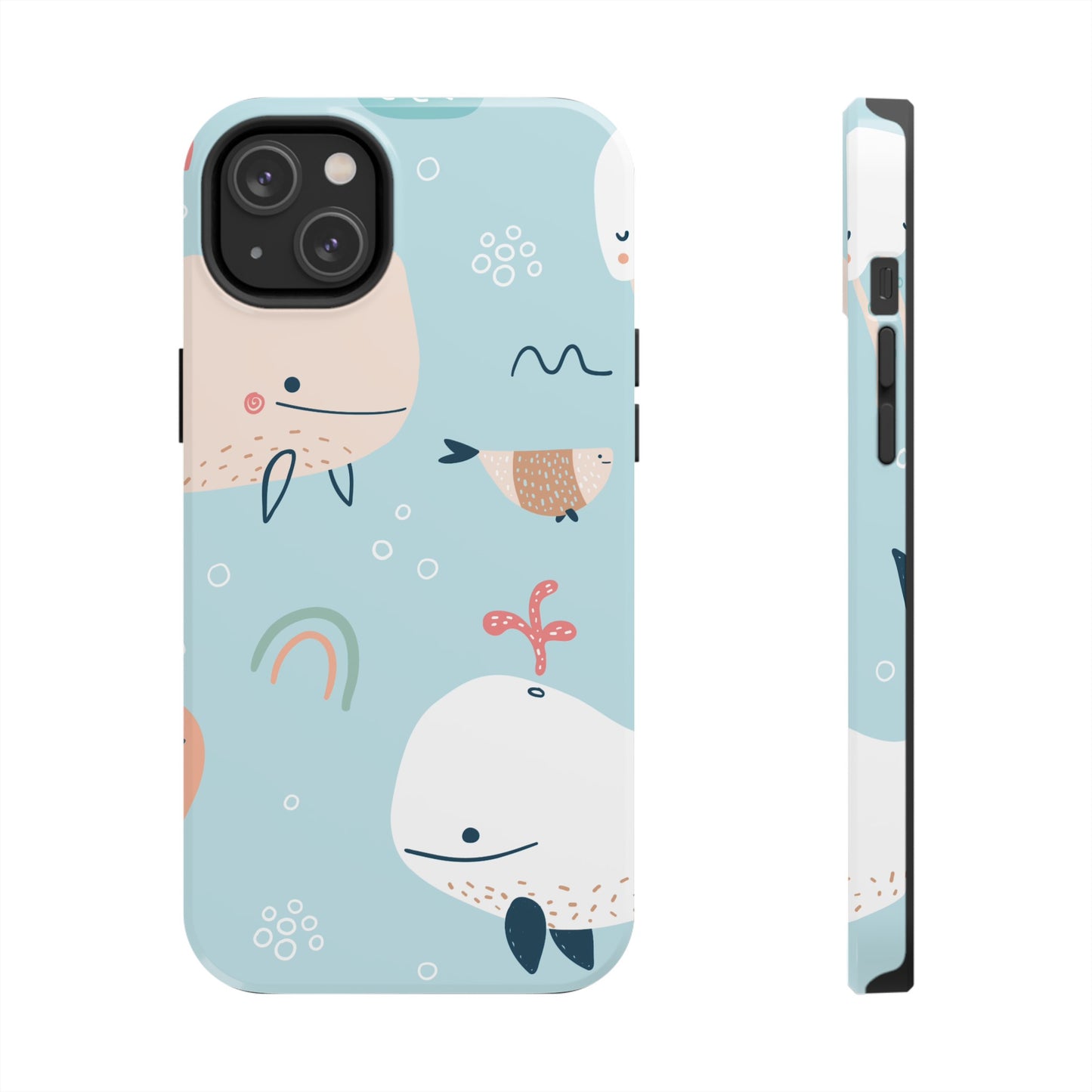 Tough Whale Case for iPhone and Samsung