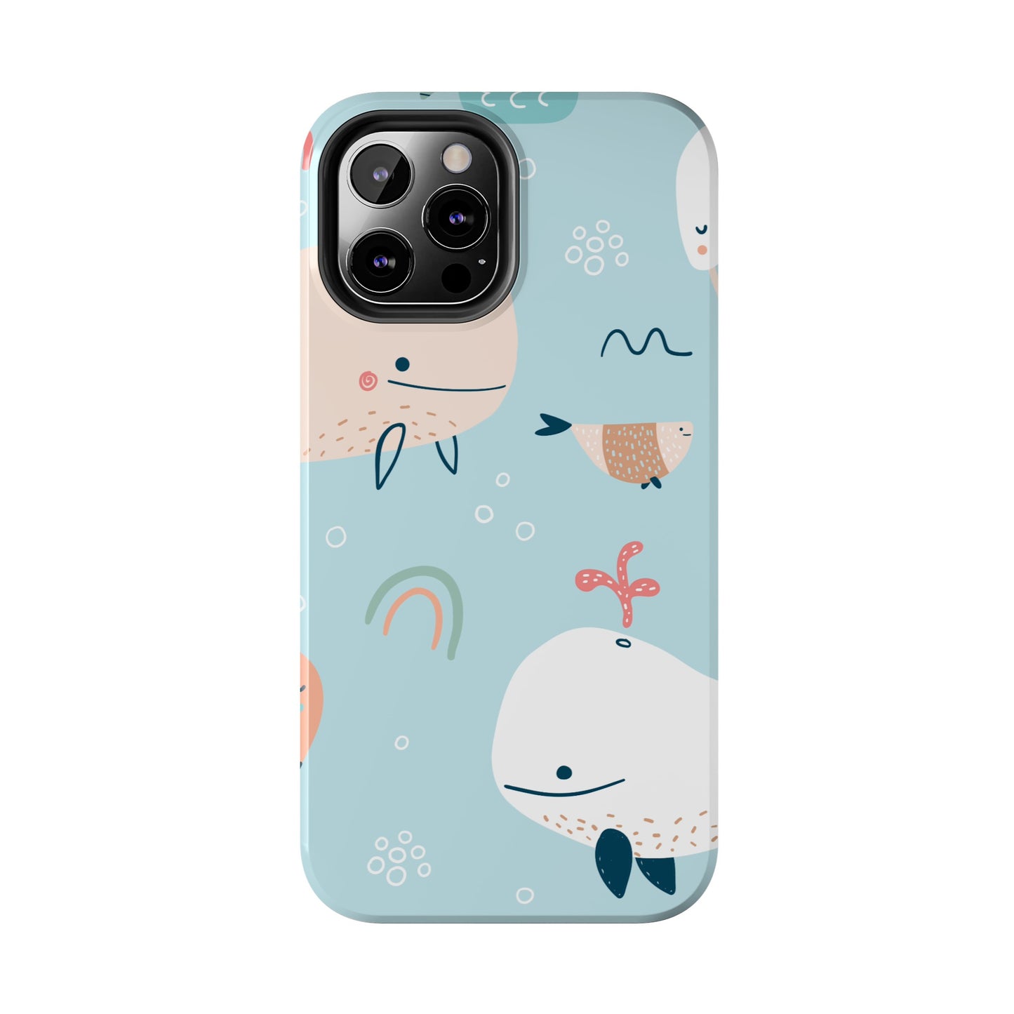 Tough Whale Case for iPhone and Samsung