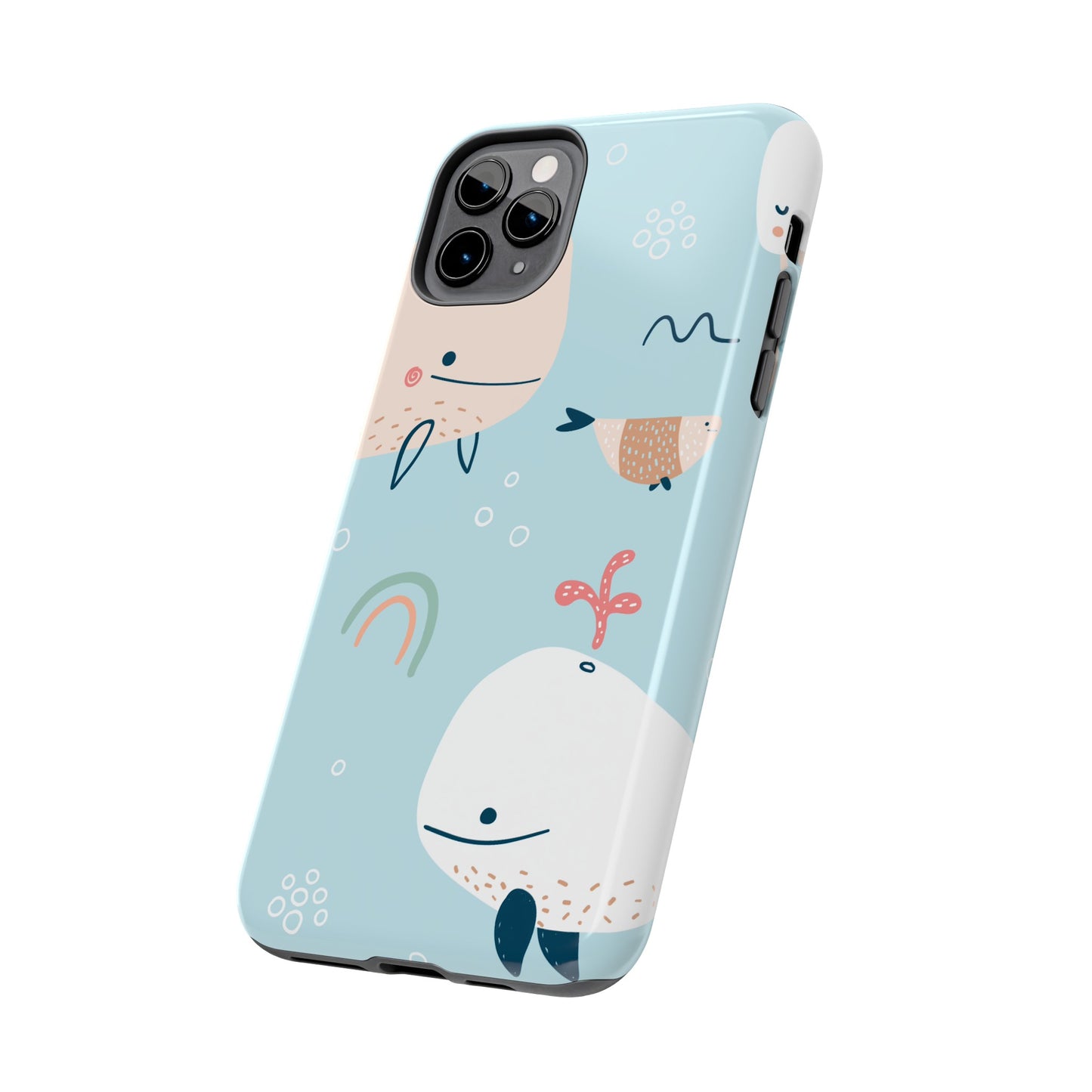 Tough Whale Case for iPhone and Samsung