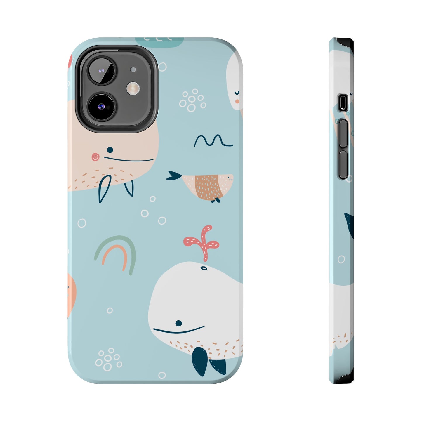 Tough Whale Case for iPhone and Samsung