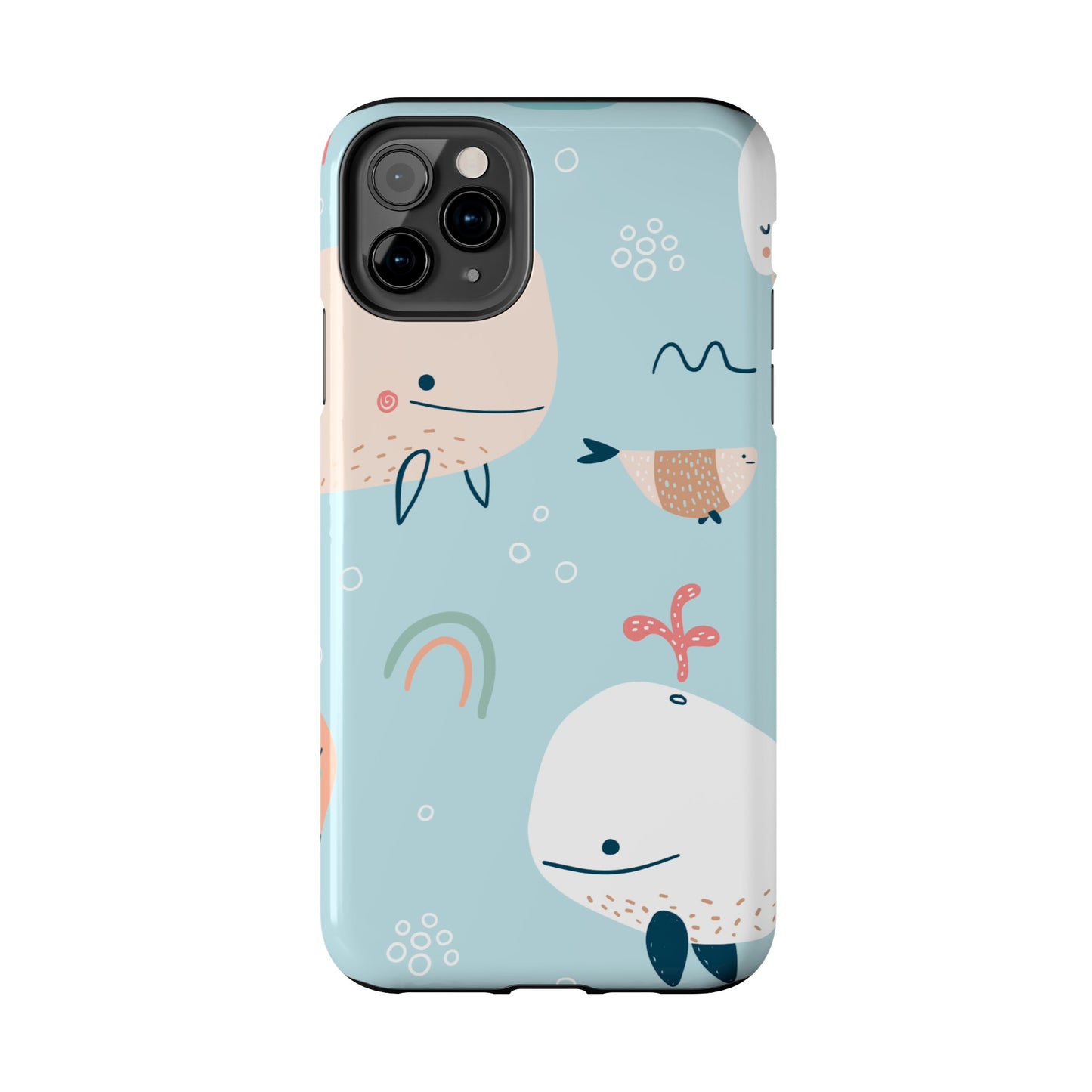 Tough Whale Case for iPhone and Samsung