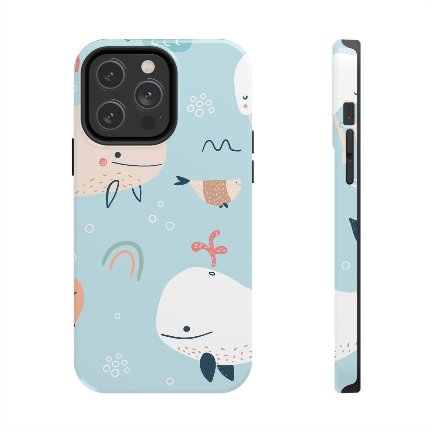 Tough Whale Case for iPhone and Samsung