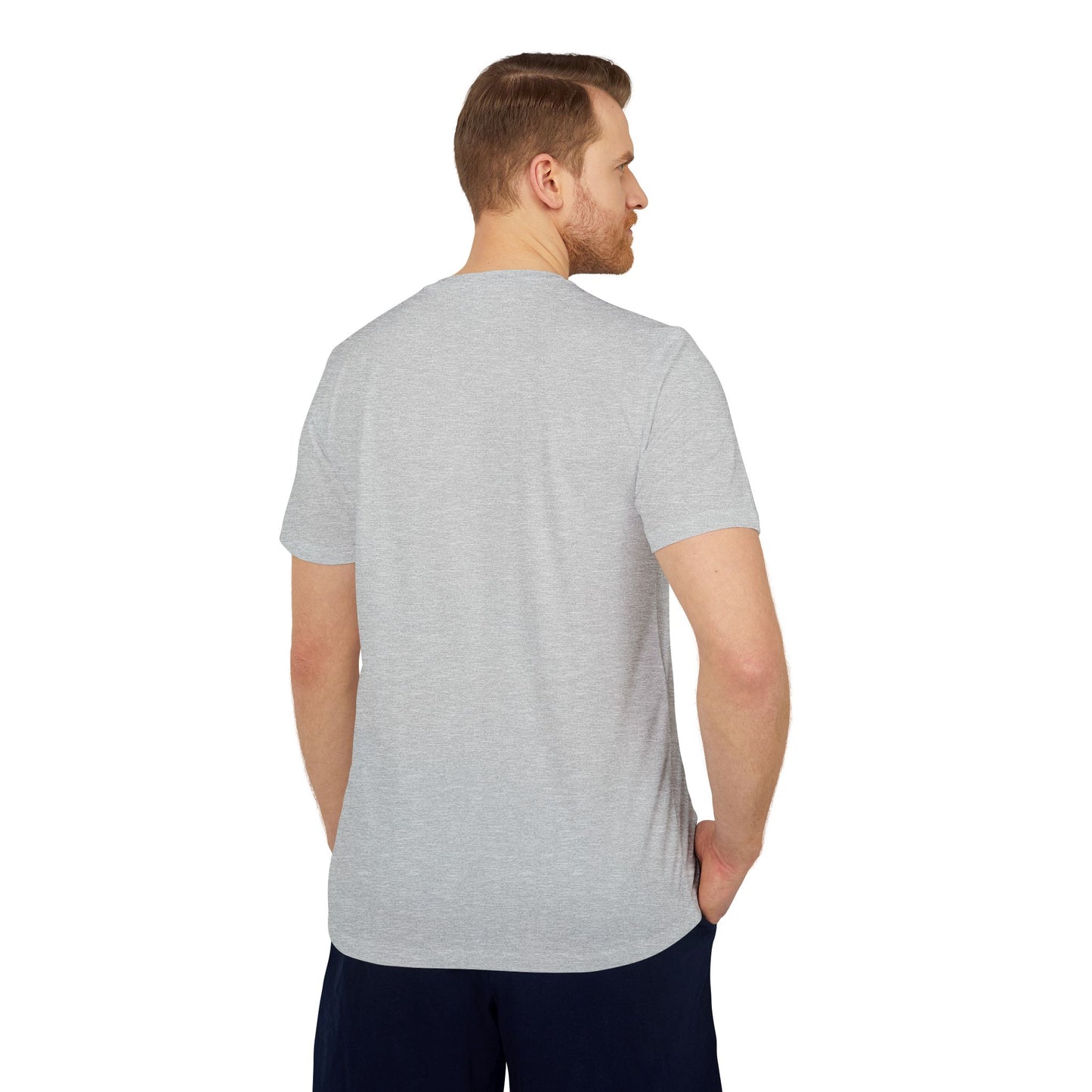 Personalized "Best Dad" Infinity Sign Adidas® T-Shirt - Premium Collection