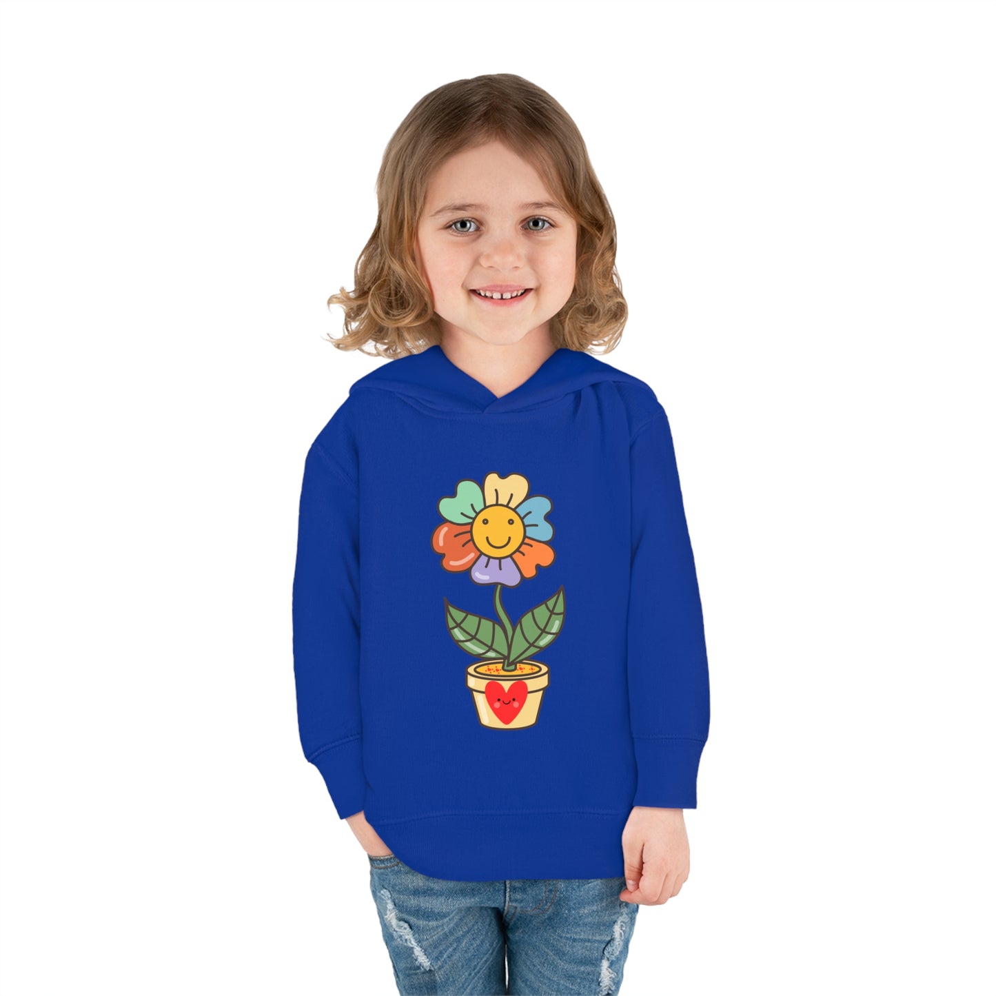 Blossom with Love Spirited Toddler Fleece Hoodie