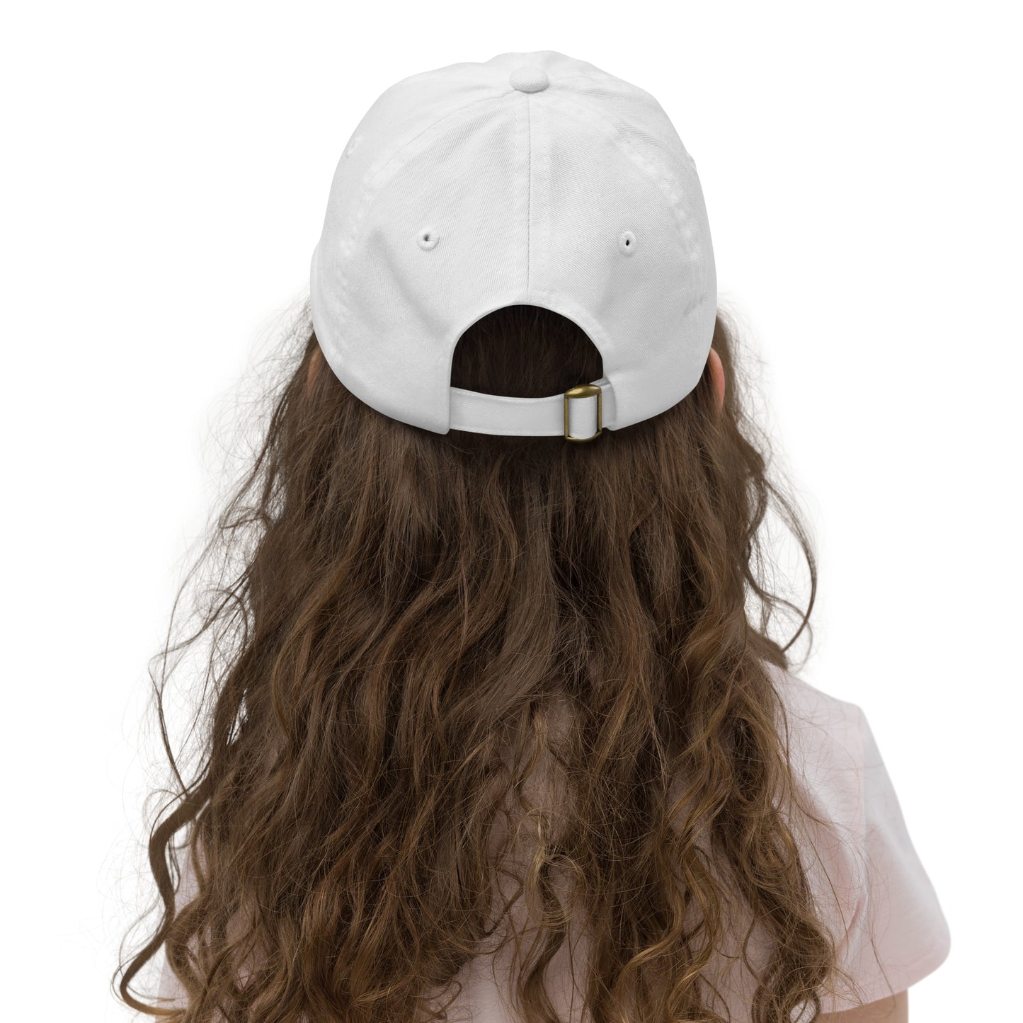 Youth Baseball Cap - I Love Cars Embroidered Hat - Kids Adjustable Cotton Cap for Boys & Girls